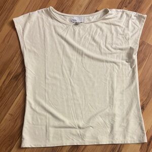 Classic Cream Women's Short Sleeve Top